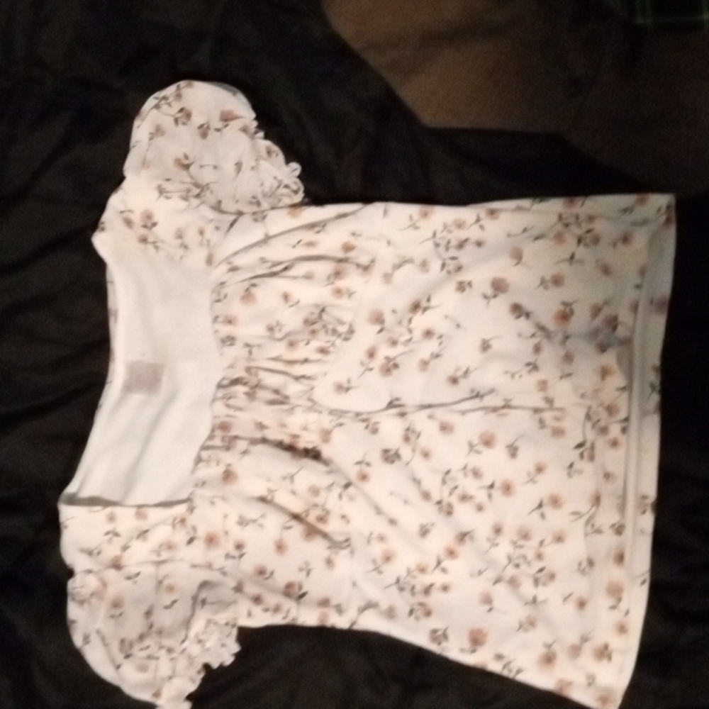 Women's floral blouse